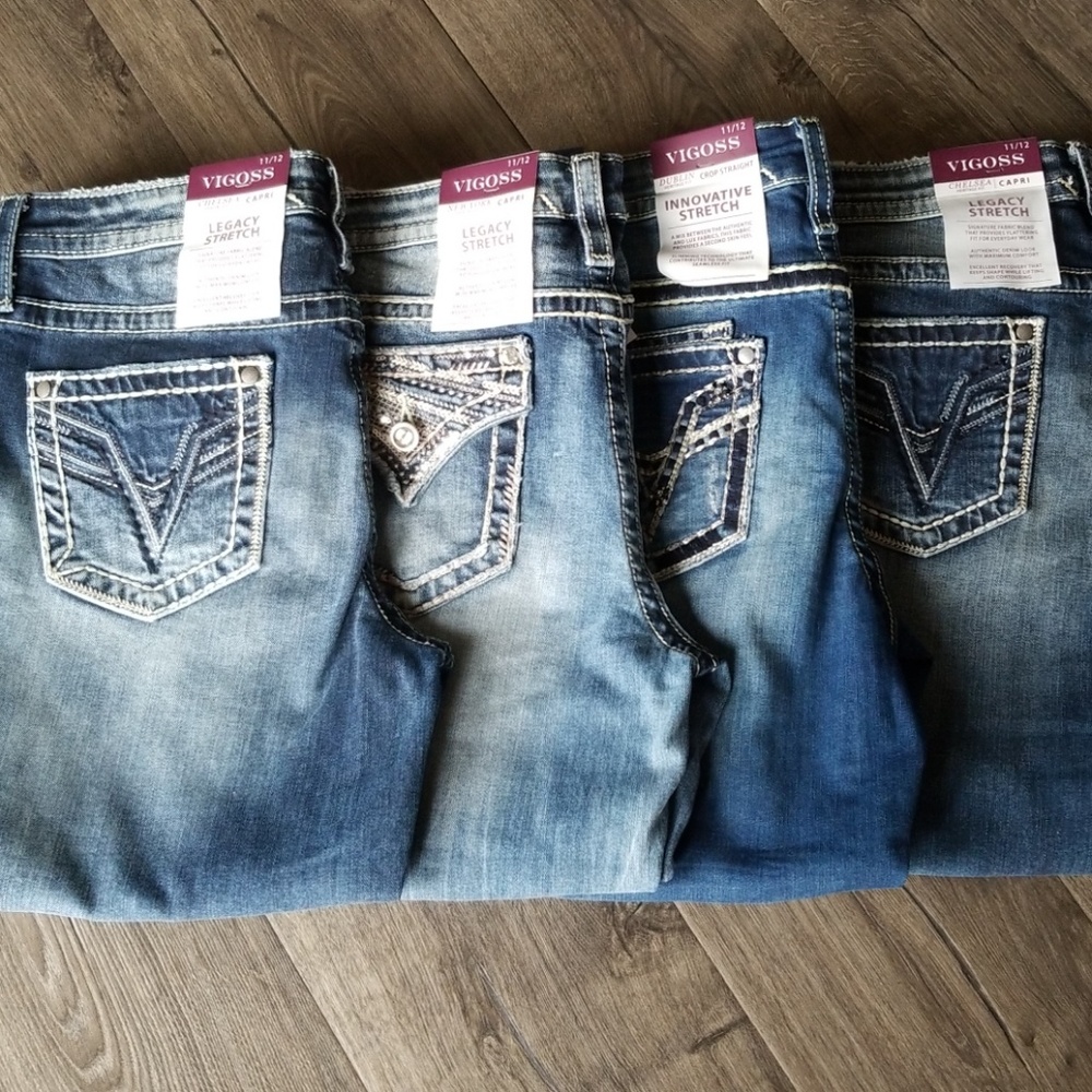 Capri Jean Lot of 4! Size 11/12